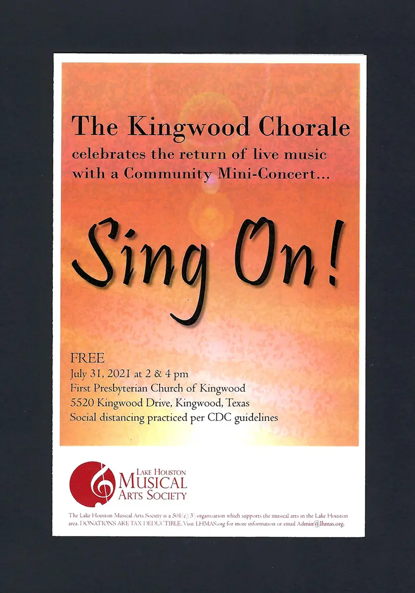 Lake Houston Musical Arts Society