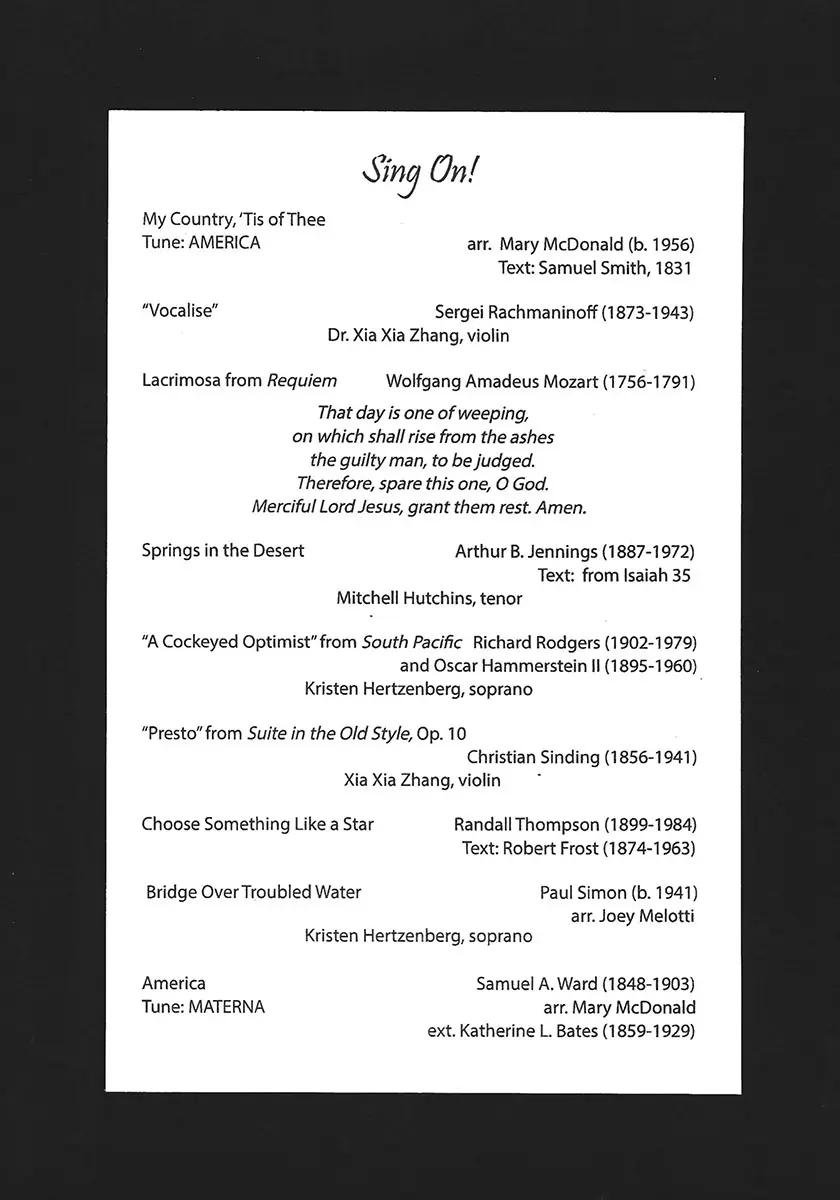 Lake Houston Musical Arts Society