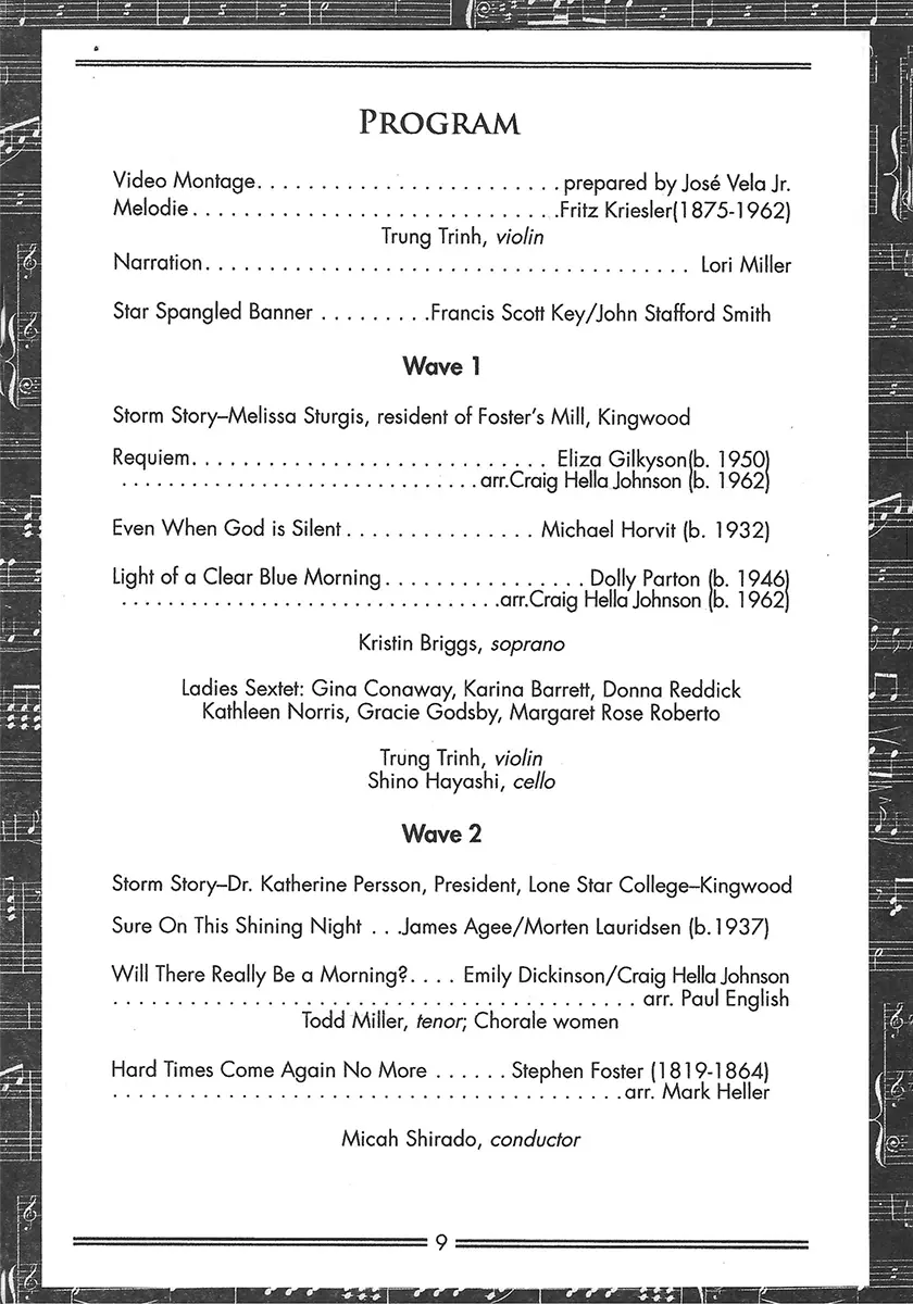 Lake Houston Musical Arts Society