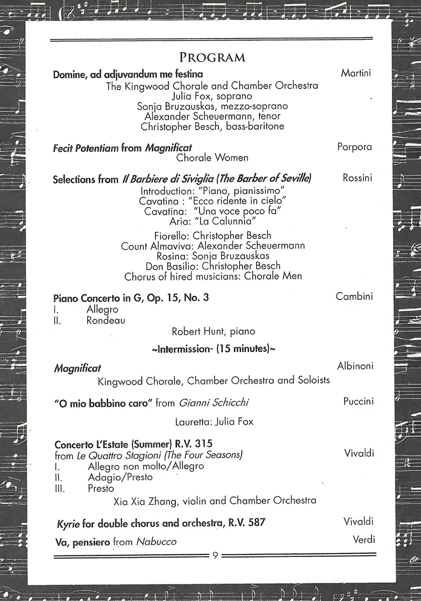 Lake Houston Musical Arts Society