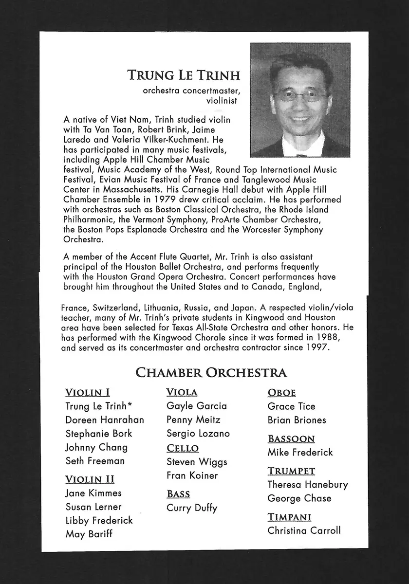 Lake Houston Musical Arts Society